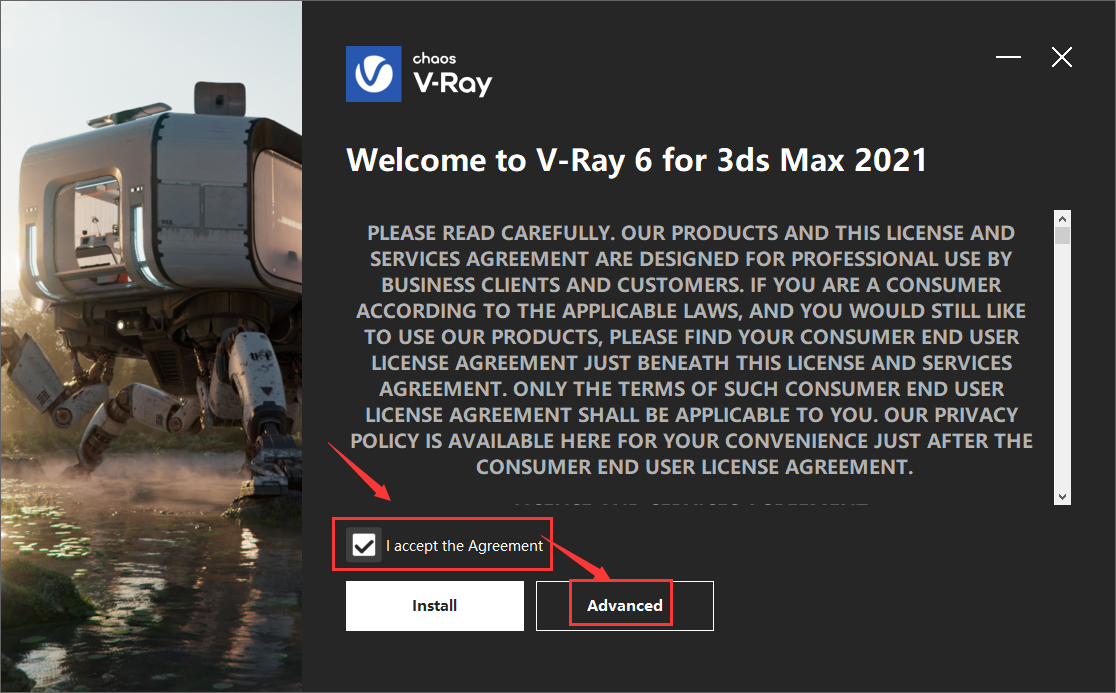 【VRay6.2渲染器】VRay6.2002 for 3dmax 2019-2024正式漢化破解版安裝圖文教程、破解注冊方法