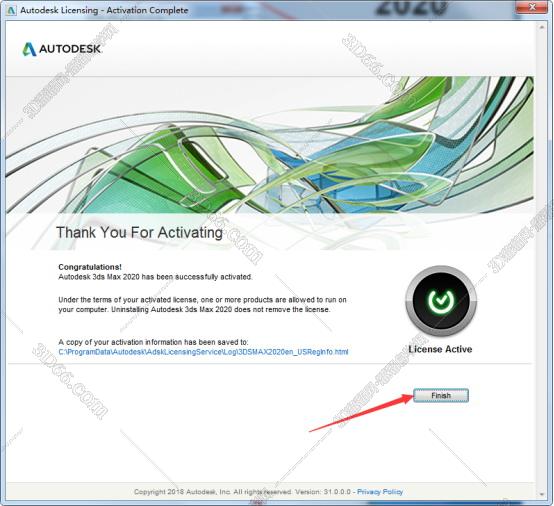 3dmax2020【3dsmax2020】官方中文(英文)破解版安裝圖文教程、破解注冊(cè)方法