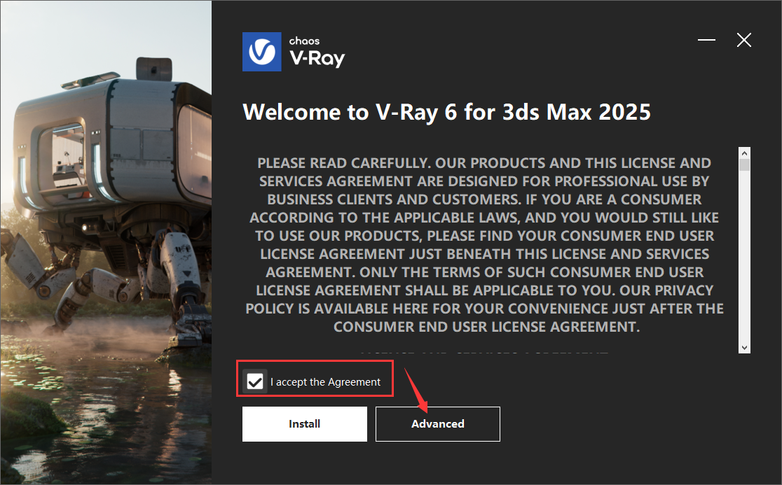 【VRay6.2渲染器】VRay6.2006 for 3dmax 2020-2025漢化破解版安裝圖文教程、破解注冊方法